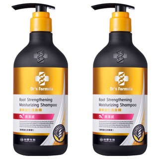 台塑生醫 Dr's Formula 髮根強化洗髮精 潤澤感 三代, 580g, 2瓶
