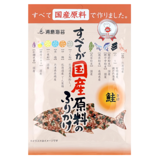 浦島海苔 鮭魚拌飯料, 1個, 28g