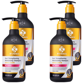 台塑生醫 髮根強化洗髮精 潤澤感 三代, 580g, 4瓶