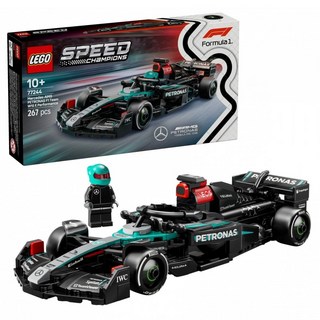 LEGO 77244 Speed系列 梅賽德斯AMG F1 W15賽車積木, 混和顏色, 267片, 1盒