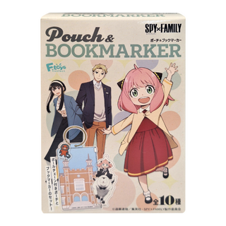 間諜家家酒 小袋和書籤食玩 Pouch & BOOKMARK 全10種, 多色 款式隨機, 1盒