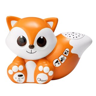 Chicco 彩虹投射夜燈 小狐狸 三段旋律 自然聲