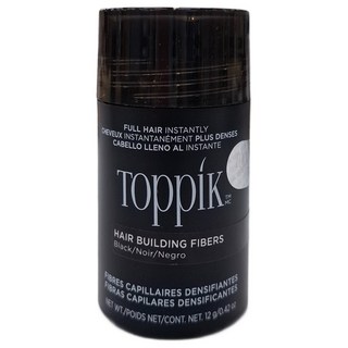 TOppiK 增髮纖維 12g, 黑色 BLACK, 1件