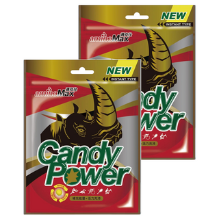 aminoMax 邁克仕 Candy Power 能量糖 蠻牛口味, 50g, 2包
