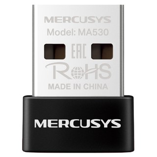 MERCUSYS 水星網路 藍牙5.3 USB 接收器 MA530 迷你尺寸 USB 2.0, 1盒, 單色
