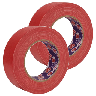 HarVest 蘋果牌 大力膠帶 防水布膠帶 48mm x 25m 紅色, 2個