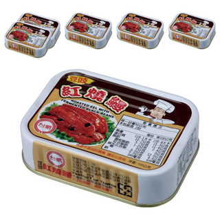 台糖 豆豉紅燒鰻魚, 100g, 6罐