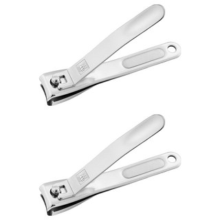 ZWILLING 雙人 Classic Inox 不鏽鋼指甲剪 6.5cm, 2支
