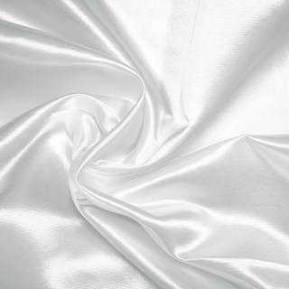 나비손길 고급 공단 광폭 원단, 화이트, 1개