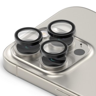 모란카노 메탈 링 카메라 렌즈 강화유리 세트 그레이, 1세트