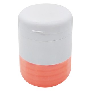 感恩使者 切藥磨藥兩用藥盒 直徑4.2cm 高6.3cm PP材質, 1個
