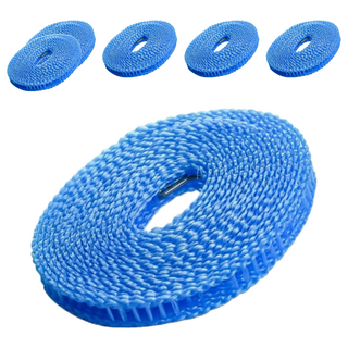 Y233防滑防風曬衣繩 58g, 6個, Blue