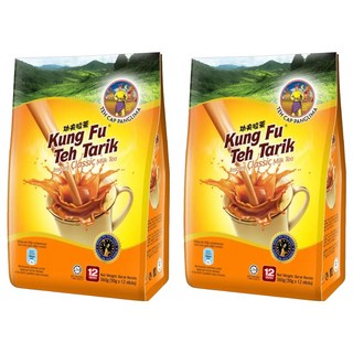 元帥牌 南洋拉茶風味功夫奶茶 三合一 經典原味, 30g, 12包, 2袋