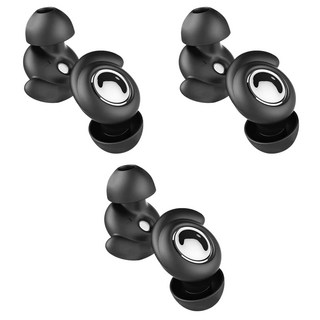 Kyhome Y29隔音降噪耳塞 黑色, 3組, 2個裝