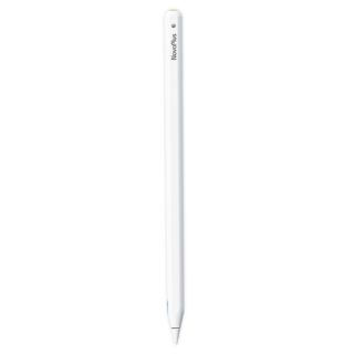 NovaPlus Pencil A7 Pro iPad磁吸充電式藍牙觸控筆，經典白, 1個