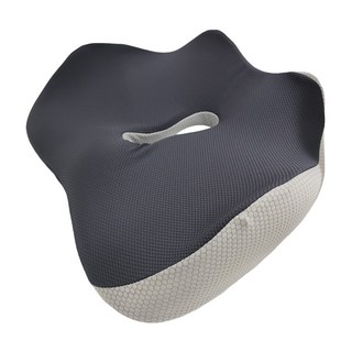 HONDONI 新款7D全包裹式美臀記憶舒壓坐墊 慢回彈記憶棉, 灰色