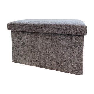 BangJiaShi 幫家適 麻棉收納凳, 1個, 灰色