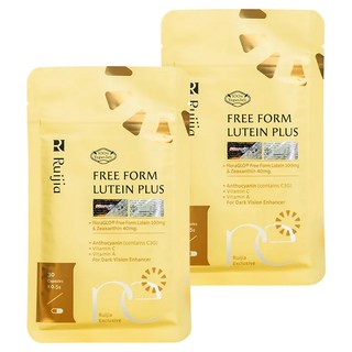 Ruijia 露奇亞 FloraGLO 游離型葉黃素9合1, 30顆, 0.6g, 2包