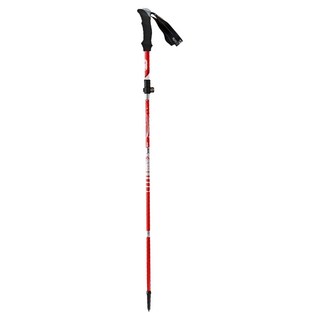 MICHAEL FITNESS 麥克健身 190g碳纖維伸縮登山杖 輕量耐用 伸縮調整 紅色, 1支