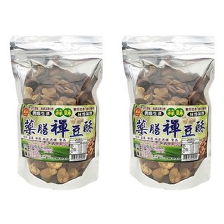 皇品 藥膳禪豆酥-蒜味, 340g, 2包