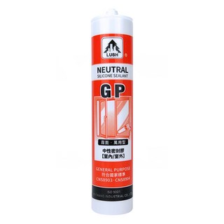 LUSH 樹牌 GP通用型中性霧面密封膠 深灰 300ml, 1支