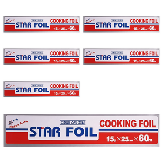 STAR FOIL 烹飪用鋁箔紙, 265mm, 6入