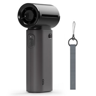 오아 슈퍼젯 휴대용 BLDC 미니 손 선풍기, OFN-062BK, 블랙