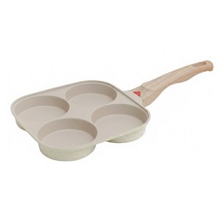 Le made 電磁爐適用四格雞蛋料理鍋, 36.5cm, 1個