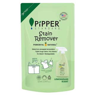 PiPPER STANDARD 沛柏 鳳梨酵素去漬劑補充包 (檸檬草) 強效天然 可生物分解, 325ml, 1包