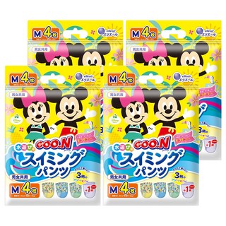 GOO.N 大王 日本境內版 迪士尼戲水褲, M, 16片