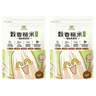 MIHONG 米鴻生醫 高效燕麥奶 穀香糙米, 500g, 2袋