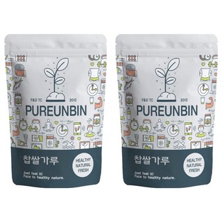 PUREUNBIN 糯米粉, 1kg, 2個