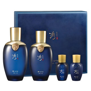 Sooryehan 秀雅韓 百酵秘淡系列保養品組, 化妝水(150ml+30ml)+乳液(130ml+30ml), 1組