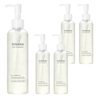 [비건뷰티] 믹순 콩 클렌징 오일, 5개, 195ml