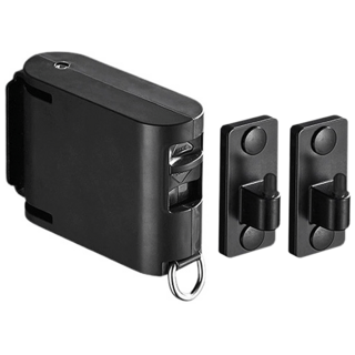 隱形伸縮晾衣繩, 黑色