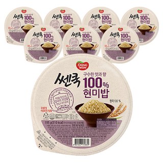 DONGWON 東遠 即食糙米飯, 195g, 8盒