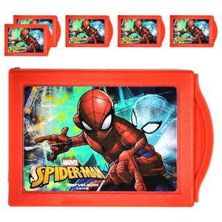 Disney 迪士尼 漫威蜘蛛人魔術盒橡擦 6個, 紅色, 1組