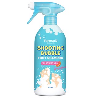 탐사 슈팅버블 풋샴푸 자몽모히또향 400ml, 1개입, 1개