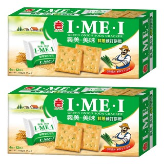 義美 美味鮮蔥蘇打餅乾, 192g, 2盒