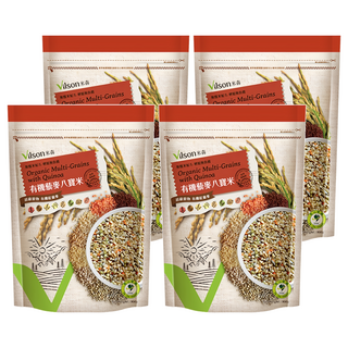 Vilson 米森 有機藜麥八寶米, 4包, 900g