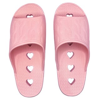 WUWU 抗菌排水浴室拖 JB27 女, 粉色, 1雙