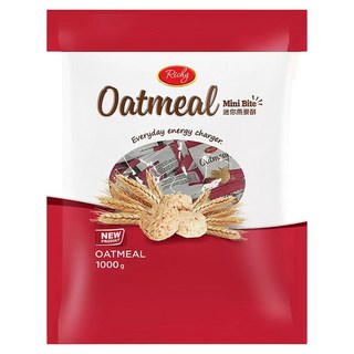 Richy 迷你一口燕麥酥, 1kg, 1袋