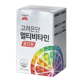 고려은단 멀티비타민, 60정, 1개