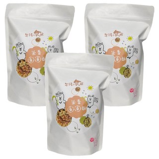 午後小食光 米香圓圓酥 海苔 120g - 台灣米製成 酥脆海苔口味, 3包