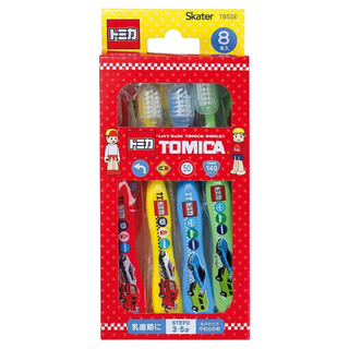 Skater 兒童牙刷, TOMICA, 8支, 1組