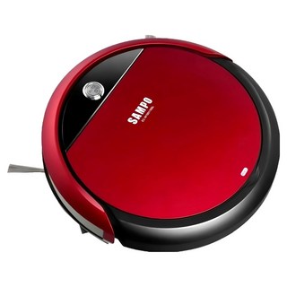 SAMPO 聲寶 高效能智慧型掃地機器人 EC-W19011SBL 436 x 118 x 360mm 3.5kg, 紅色