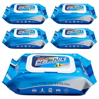 동성만능크리너 세정티슈 캡형 120p, 5개
