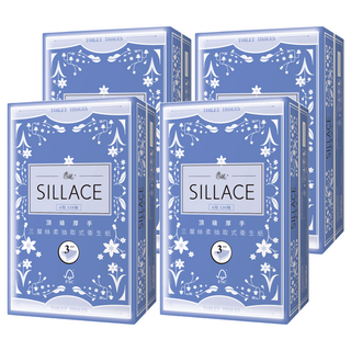 春風 SILLACE 抽取式衛生紙 3層 120張, 6包, 4袋