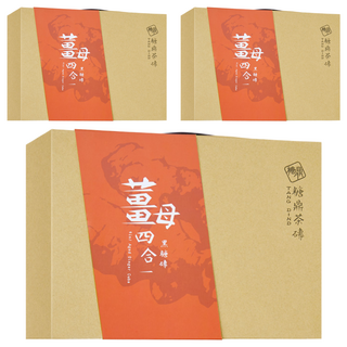 糖鼎 經典黑糖茶磚禮盒 四合一黑糖薑母, 30g, 12個裝, 3組