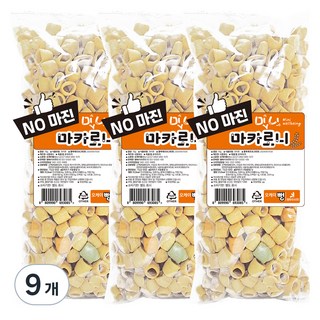 迷你通心粉造型米香餅乾, 70g, 9包